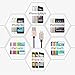 [Apple MFi Certified] Eoso 6.6 Feet/2 M Extra Long Nylon Braided USB Cable with Aluminum Cap on 8 Pin Lightning Connector for iPhone 7 / 6 Plus,iPad Air 2 and More (6.6Ft Golden)
