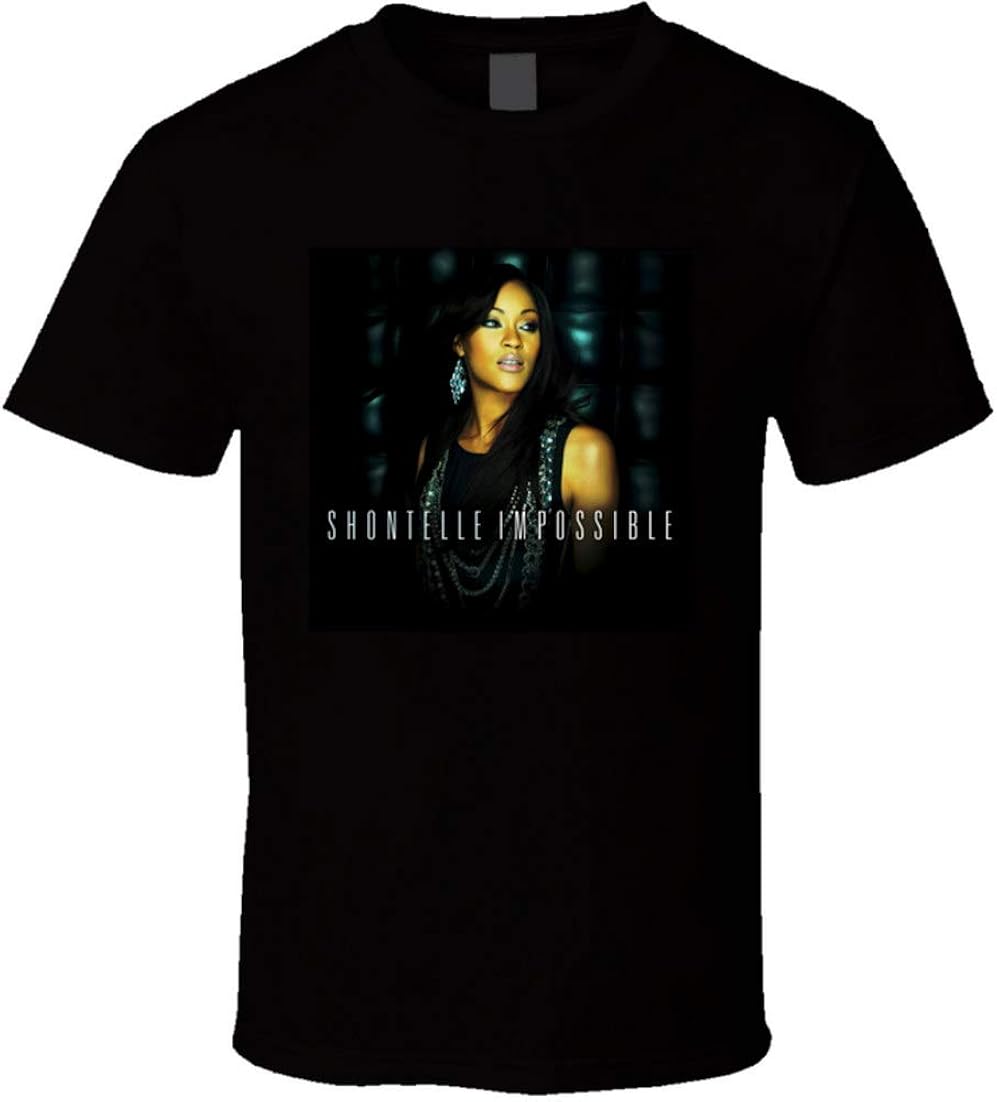 diwang TShirt Shontelle Album Cover Amazon.co.uk Clothing