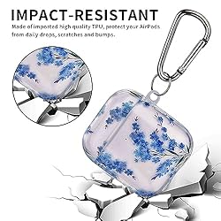 QINGQING Compatible with AirPods Case, Cute Printed