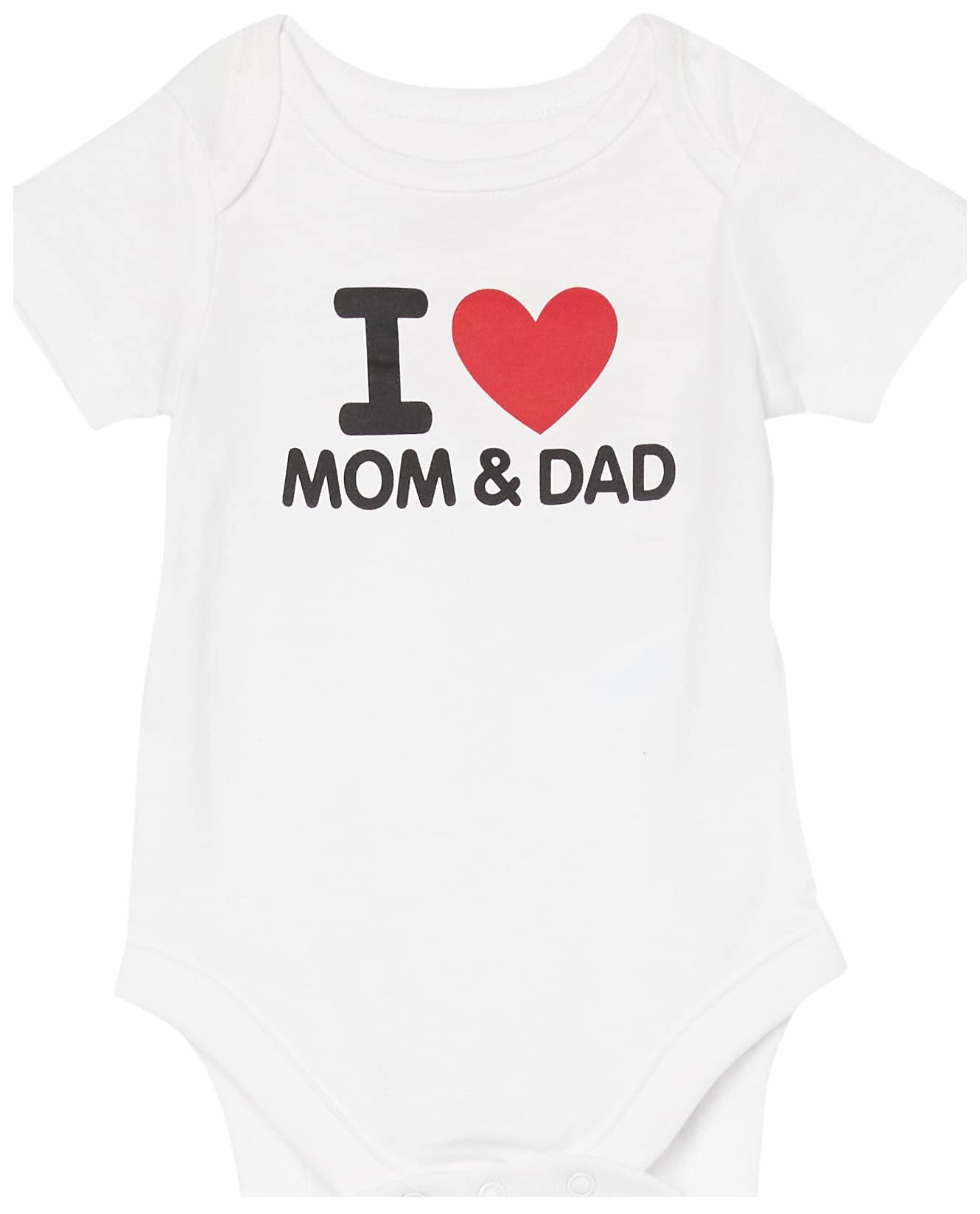 The Children's Place unisex-baby Short Sleeve 100% Cotton Bodysuits
