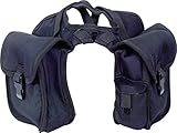Cashel Quality Deluxe Small Horse Saddle Pommel Horn Bag, Padded Pockets, Camera or Cell Phone Pocket, 600 Denier Material, Size: Small Color Choice: Black, Brown or Camo