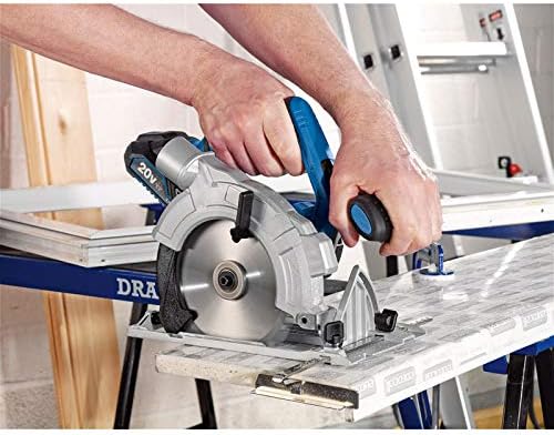 Draper 89451 Storm Force® 20V Circular Saw - Bare, Blue - Image 3