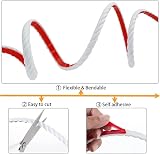 Zayejod 5M PVC Wallpaper Border Self Adhesive White 10mm Flexible Molding view 7