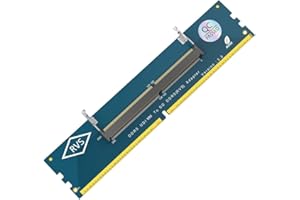 Gorilley Laptop DDR5 RAM to SO DDR5 U-DIMM Desktop Adapter Card, Memory Tester SO DDR5 to DDR5 U-DIMM Converter