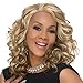 Vivica A. Fox CANDI-V New Futura Fiber, Deep Lace Front Wig in Color P42730, 10.1 Ounce