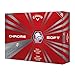 Callaway Chrome Soft Golf Balls, Prior Generation, (One Dozen), Truvis White/ Pink