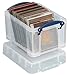 Really Useful Plastic Storage Box 3 Litre Clear