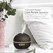 Anjou 350 ml Essential Oil Diffuser Wood Grain Aromatherapy Diffuser Ultra-Quiet Operation (BPA-free, Up to 8H Use, Waterless Auto Shut-Off)