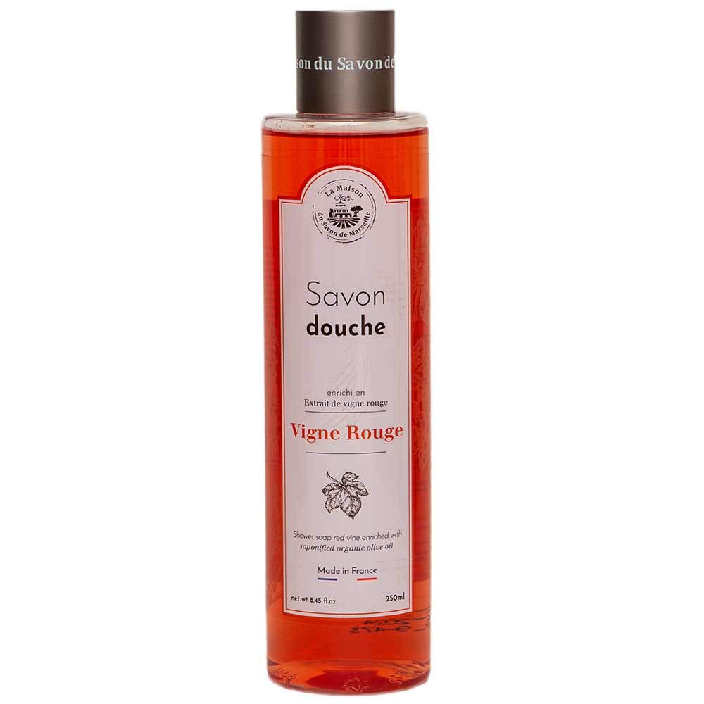 Savon de Marseille French Shower Gel Red Wine Body