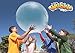 Babrit Bubble Ball Inflatable Bounce Ball with Pump Toy for Kids-Blue Color