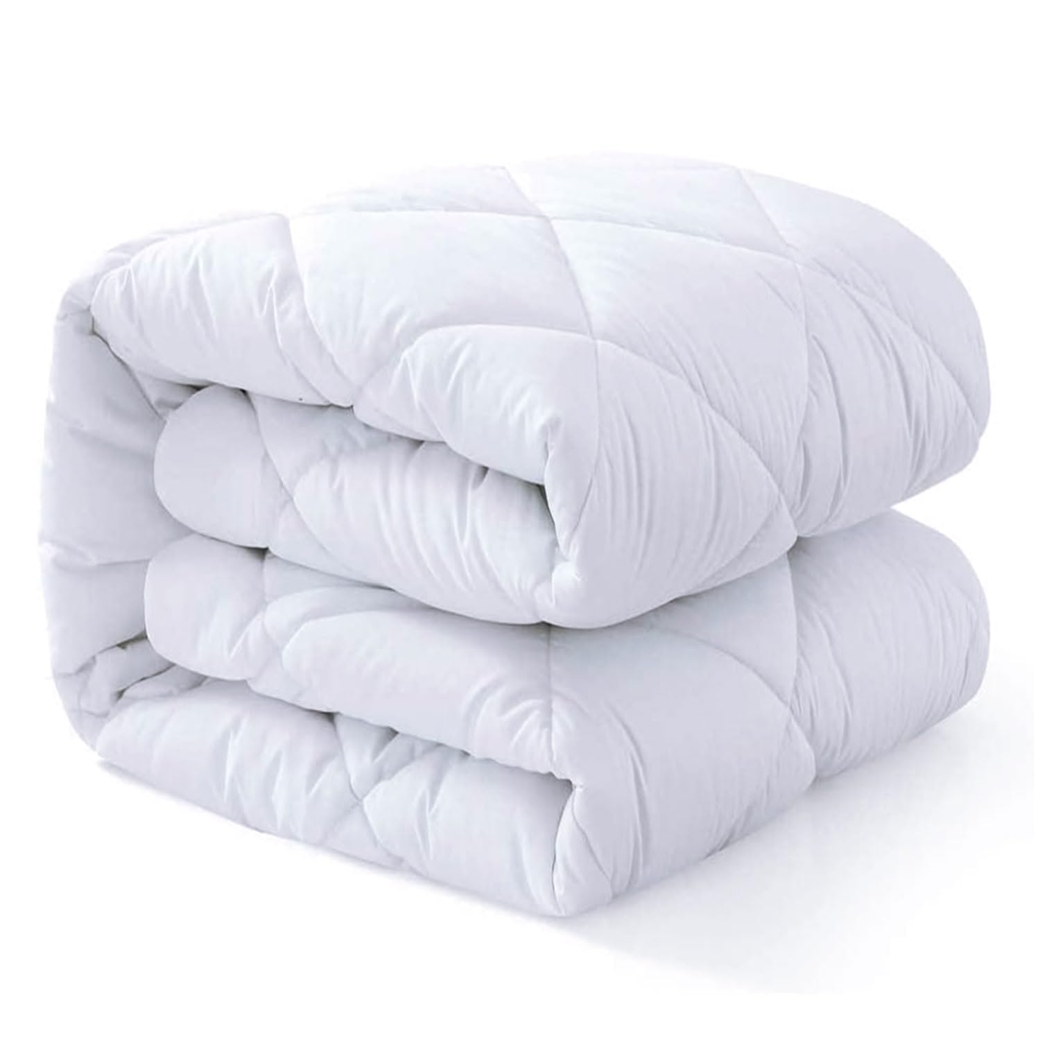 "GC GAVENO CAVAILIA Extra Soft Quilted Mattress Protector, Fully Fitted Non Allergenic Luxury Bed Cover, Breathable Hypoallregenic Easy Care Sheet Wrap, Polycotton, White, King"