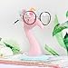 FLYING BALLOON Elegant Pink Flamingo Shaped Resin Eyeglass Holder Spectacles Shelf Home Decoration Best Gift for Kids Friends