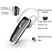 Wireless Bluetooth Headset V4.1, GLCON Hands-free Earbud Earphone Earpiece headphones, Noise Canceling Microphone, Dual Pairing Ear Buds for Apple iPhone 8 7 Plus 6s 6, TV, Android Smart Phones, Black