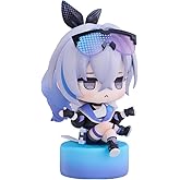Bahomu Anime Figure, Cute Owlberts Reception Room Series Chibi Figure for Honkai Star Rail, Collectable PVC Figures for Birthday Gifts (Silver Wolf)