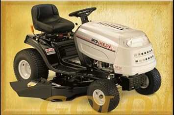 Amazon Com Mtd Gold 13aa625p004 50 Inch 502cc 23 Hp Briggs Stratton Riding Lawn Mower Garden Outdoor