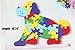 DD Wooden Jigsaw Puzzles Winding Dog Toys for Preschool Letter & Numbers Puzzles Educational Toys For Toddlers /Kids/ Children /Boys/ Girls (3 4 5 Year Old and Up)