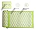 Acupressure Mat with Pillow Set Sciatic Nerve Relief - Relieves Stress, Back, Neck Pain- Pillow and Back Cushion for Instantly Relieving Pains - Stimulate Nerves Increase Blood Flow