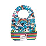 Ju-Ju-Be Tokidoki Collection Be Neat Reversible Bib, Rainbow Dreams