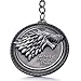 REINDEAR Game of Thrones House Stark Sigil Crest Metal Keychain