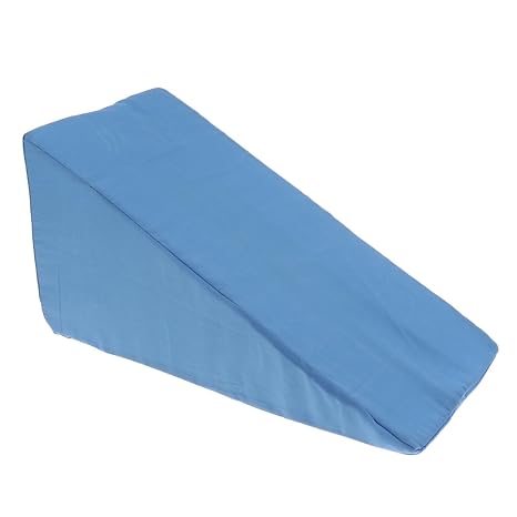 SM SunniMix Venenkissen, Venenkeil, Lagerungskissen, Beinhochlagerung – ergonomisch, orthopädisch unterstützende Form - Blau