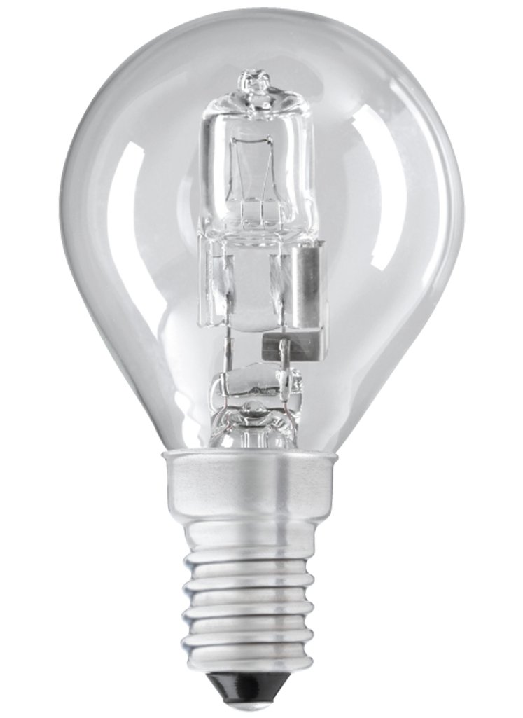 Status 42SHRSESC1PK8 Halogen Round Bulbs E14, 42/55 W, Set of 8