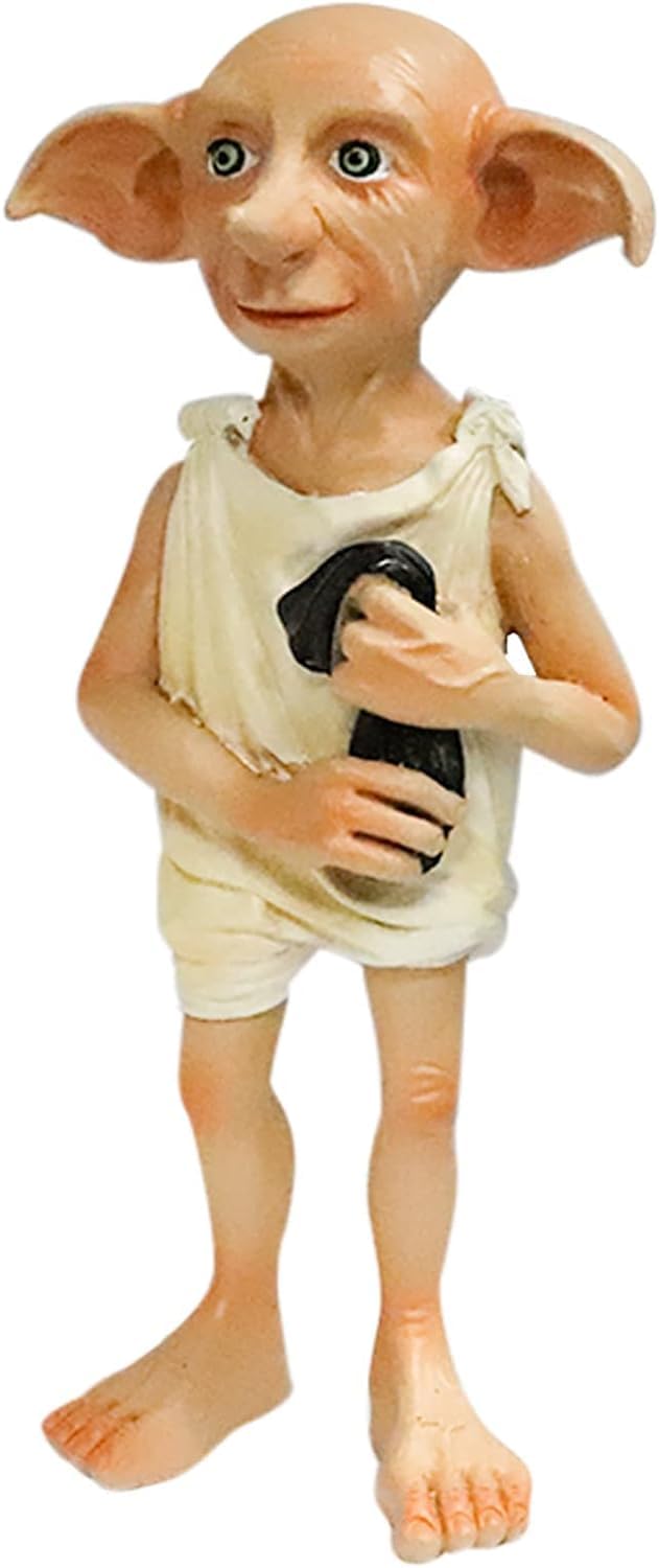 SINSEN Dobby Statue Figure Toys Resin Dobby Sculpture Figurines Movie Collectable Doll for Adult Gifts Outdoor Lawn Home Halloween Decor