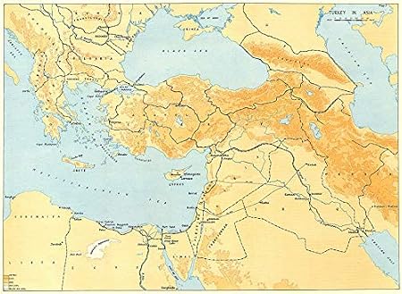 Amazon Com Turkey E Mediterranean Middle East Balkans Railways