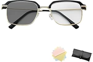 Smart Autofocus Glasses Self, Automatic Adjustment Eye Glass, Frameless Smart Zoom Reading Glasses for Men & Women