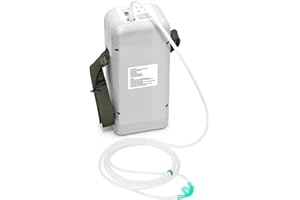 FIHUNY Portable Continuous Oxygen Concentrator Machine,Household Oxygen Generator for Home and Travel Use (2LB-30%) with Accessories-VS10