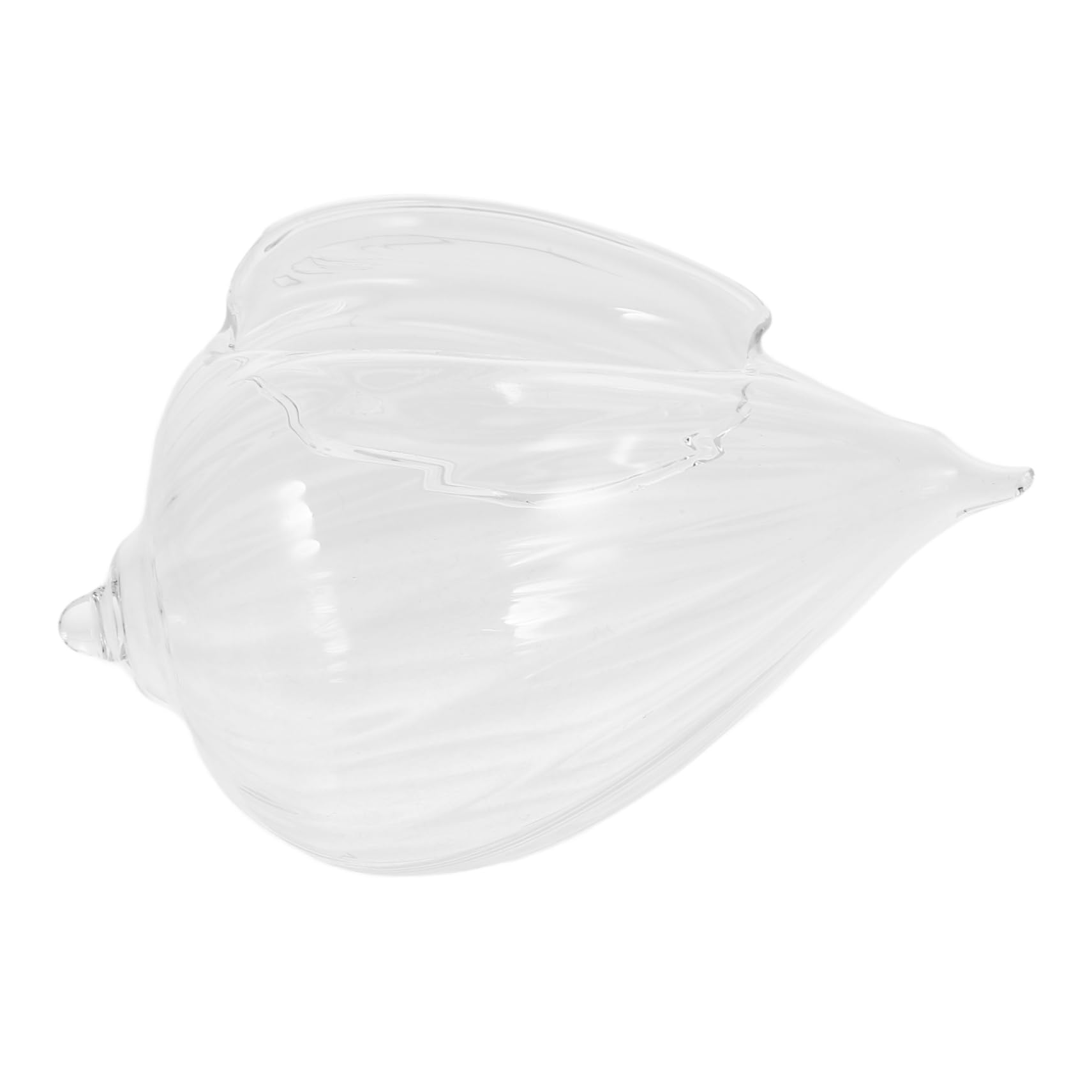 Luxshiny Cocktail Glasses 370ml Martini Glasses Unique Single Novelty Drinking Glass Conch-Shaped Cocktail Glass, Personalized Shell Cup