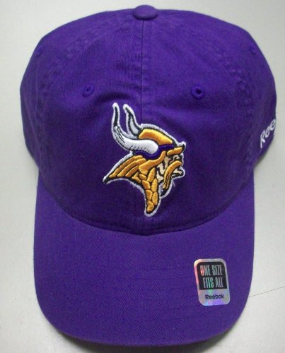 Minnesota Vikings Slouch Flexfit Hat by Reebok E854Z