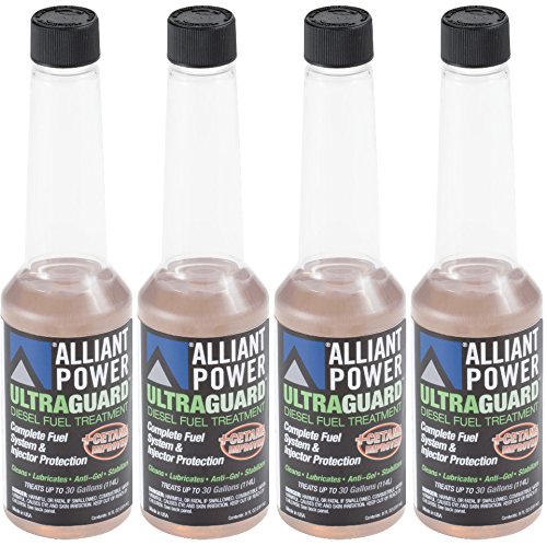 Alliant Power ULTRAGUARD Diesel Fuel Treatment - 4 Pack of 1/2 Pints # AP0500