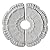 Ekena Millwork CM18FW2 18 1/2-Inch OD x 3 5/8-Inch ID x 7/8-Inch Flower Ceiling Medallion, Two Piece