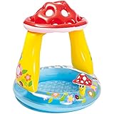 Intex Mushroom Inflatable Baby Pool, 40" X 35", for Ages 1-3
