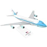 Sky Marks Presidential 747-200 1/250 Collectible Airplane Model | Daron Officially Licensed, 1:250 Scale Replica, Snap-Fit, Display Stand, injection-molded