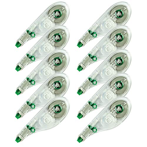 Tombow 68721 MONO Hybrid Correction Tape, 10Pack. Easy To Use