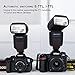 RALENO Flash Speedlite for Canon Nikon DLSR Cameras, E-TTL & i-TTL Dual Mode 1/8000 HSS Flash Speedlight GN58 with LCD Display Standard Hot Shoe Professional Flash kit