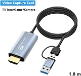 Graootoly 4K HDMI to Type-C USB 1080P Video Capture Card Game Live Stream Phone view 3