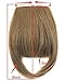 Big Sale 8″(20cm) Bangs Clip in Hair Extensions Front Neat Bang Fringe One Piece Striaght Hairpiece Accessoriesthumb 3