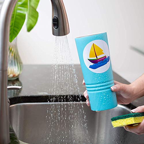 Royal Elements Waterproof Vinyl Sticker 10 Sheets 8.5" x 11" for Inkjet