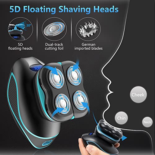 Head Shaver, Head Shavers for Bald Men, 5D Floating Electric Shaver for