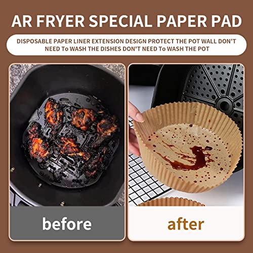Air Fryer Disposable Paper Liner 150PCS Parchment Paper BakingOil
