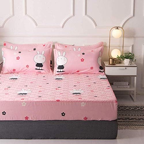 ベッドシーツダブル冬のベッドカバー男の子寝室ダストカバーマットレスシングルキングサイズフィット