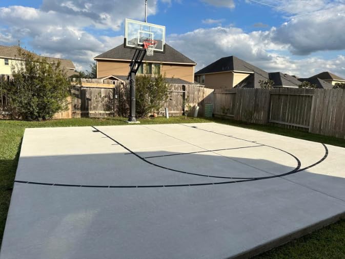 Mua Ronan Sports Complete Easy Premium Basketball Court Stencil | The ...
