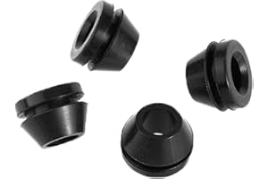 ATGESTORE SMEV 50708 RV Stove Parts Grommets for Dometic Stove Top Parts Cooktop Grate Rubber Grommets Replacement Dometic Stove protector Range Burner Grate Rubber Feet Pad RV Stove Top rubber bumpers 4Pcs