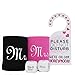 Honeymoon Survival Kit - Bride and Groom Cup Holders, Honeymoon Decision Dice and Do Not Disturb Door Hanger (Bundle of 3 Items)