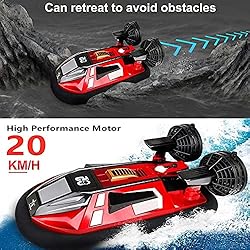 OYJFAX Remote Control Hovercraft Boat for Land and