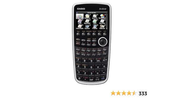 Amazon.com: Calculadora de gráficos en color Fx-Cg10 Prizm Casio (negro),  Negro talla única : Productos de Oficina