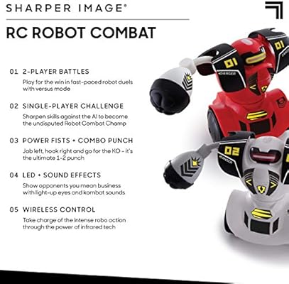 rc robot combat sharper image