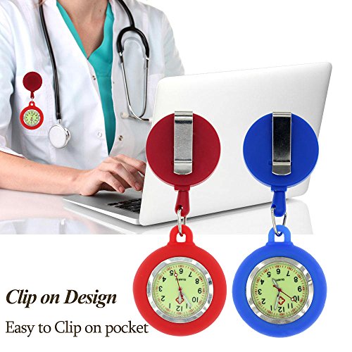 Nurse Watch, Watch with Second Hand for Nurses, Nurse Watches, Clip on
